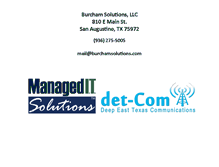 Tablet Screenshot of burchamsolutions.com